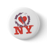 I Don't Heart NY Button