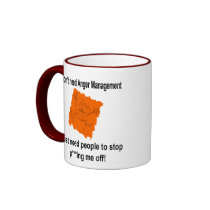 I don't need Anger Management (Red) Coffee Mugs