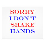 I Don't Shake Hands Invite