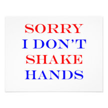 I Don't Shake Hands Invite