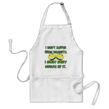 I DON'T SUFFER FROM INSANITY APRONS