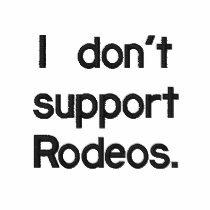I don't support Bull fighting Polo