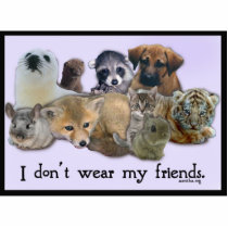 I Don't Wear My Friends Photo Cut Out