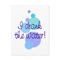 I Drank the Water postcards