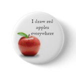 I draw red apples everywhere button