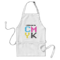 I Dream In CMYK Apron
