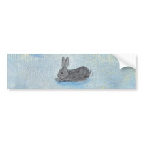 I Dream of Rabbits fun unique modern art painting