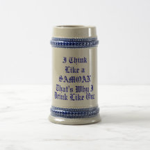 I drink like a samoan mugs