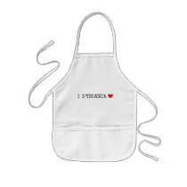I Dyslexia Love Apron