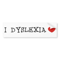 I Dyslexia Love