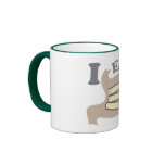I EAT BOOKS mugs