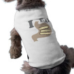 I EAT BOOKS PET T SHIRT