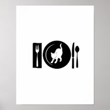 I eat ... print