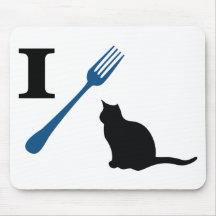 I Eat Pussy Cats Mouse Pads