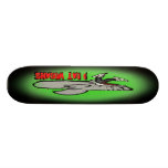 I Eat Vegans Custom Skateboard