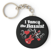 I Fancy The Bassist Key Chains
