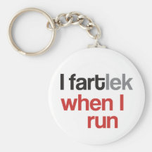 I FARTlek quand je cours - FARTlek drôle Porte-clés