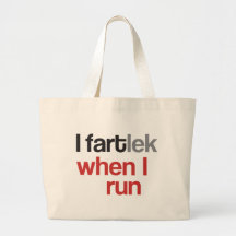 I FARTlek quand je cours - FARTlek drôle Sacs De Toile