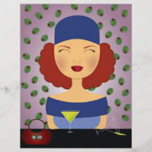 I Feel Fine (Red Head) Personalized Flyer