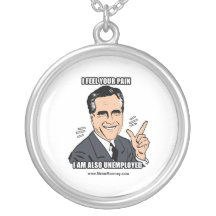 I FEEL YOUR PAIN I'M ALSO UNEMPLOYED NECKLACE