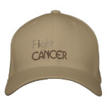 I fight cancer embroidered cap embroidered hats