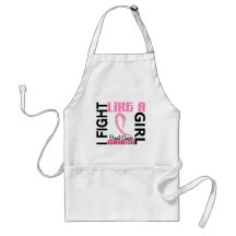 I Fight Like A Girl 3.1 Breast Cancer Apron