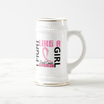 I Fight Like A Girl 3.1 Breast Cancer Coffee Mug