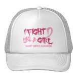 I Fight Like A Girl 5.2 Breast Cancer Trucker Hat