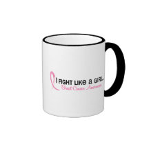 I Fight Like A Girl 6.2 Breast Cancer Mug