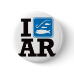 I Fish Arkansas - AR Pin