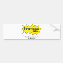 i-Fitness KidZone Bumper Sticker