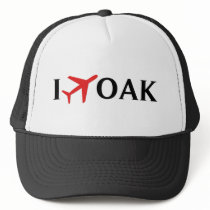 I Fly OAK - Oakland International Airport Hat