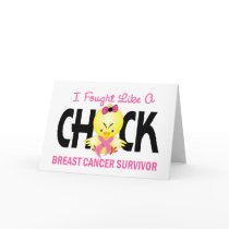 I Fought Like A Chick Breast Cancer Survivor