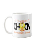 I Fought Like A Chick Uterine Cancer Survivor Coffee Mug