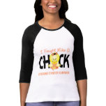 I Fought Like A Chick Uterine Cancer Survivor t-shirts