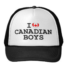 I garçons de Canadien de coeur Casquette De Camionneur