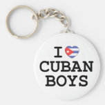 I garçons de Cubain de coeur Porte-clef