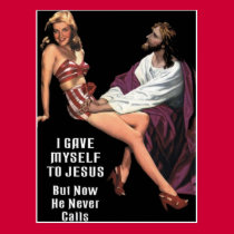 I Gave Myself  to Jesus postcards