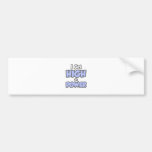 I Get High On Power Bumper Sticker