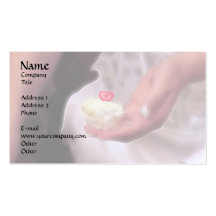 I give you my heart! business card templates