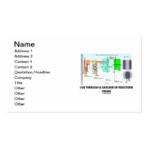 I Go Through A Cascade Of Reactions Inside Business Card