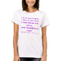I go to bed hurting.I wake up the same.To make ... t-shirts