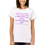 I go to bed hurting.I wake up the same.To make ... t-shirts