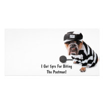 I Got 5yrs For Biting The Postman! - Photo Card