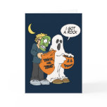 I Got a Rock Halloween card