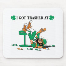 I Got Trashed Mousepad