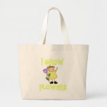 I Grow Flowers Tshirts and Gifts Tote Bag