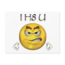 I H8 U POST CARD