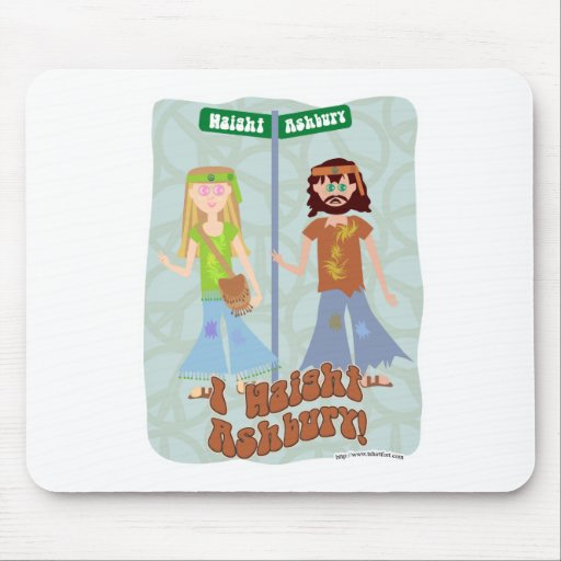 I Haight Ashbury Tapis De Souris