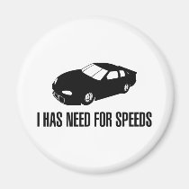 I Has Need for Speed magnets